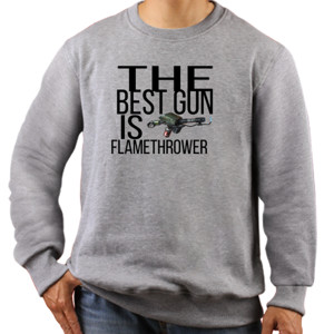 Jaket Sweater baju the best gun
