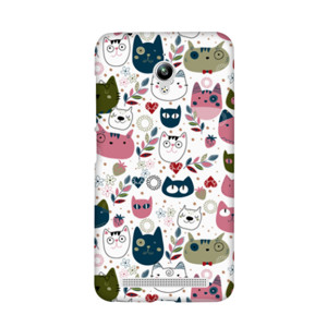 Cute Cat Color Casing HP