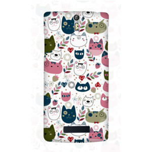 Cute Cat Color Casing HP