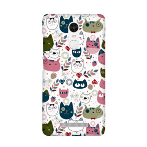 Cute Cat Color Casing HP