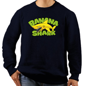 Jaket Sweater Banana Shark