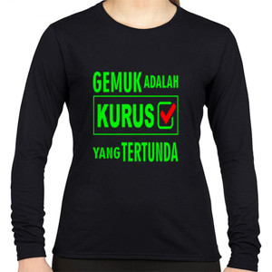 Kaos Ukuran Besar Gemuk Kurus Tertunda