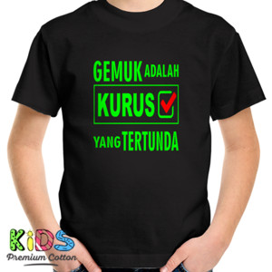 Kaos Ukuran Besar Gemuk Kurus Tertunda