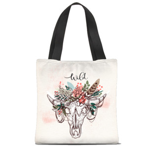 Tas Tote Fullprint Wild Abstrack