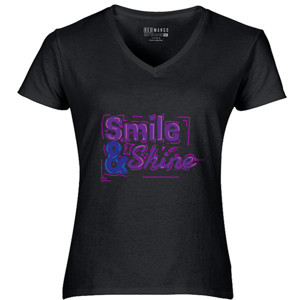 Kaos Smile and Shine