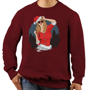 Jaket Sweater Santa Claus Christmas Tshirt