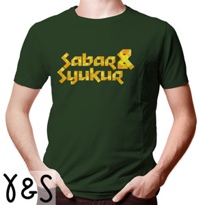 Kaos Sabar dan Syukur