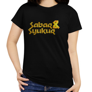 Kaos Sabar dan Syukur