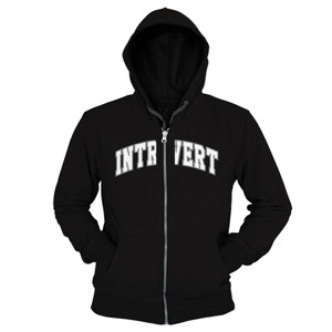 Hoodie Zipper INTROVERT