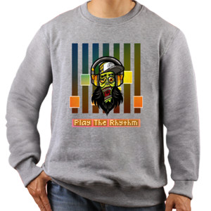 Jaket Sweater Play-The-Rhythm