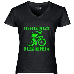 Kaos Gowes Laki-Laki Sejati sepeda