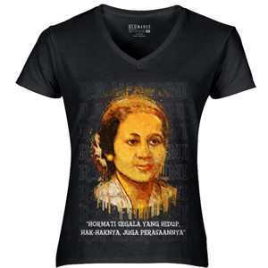 Kaos Quotes RA Kartini 