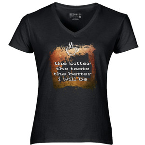 Kaos Coffee Quote: The Bitter The Better