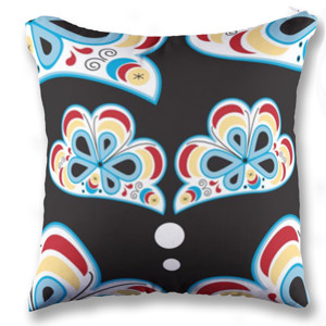 Bantal Bantal Floral Ornament 04