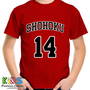 Kaos Kaos Shohoku Mitsui 14 Merah