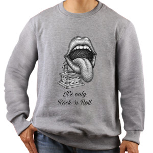 Jaket Sweater Its Only Rock n Roll - Ziggys Cloth