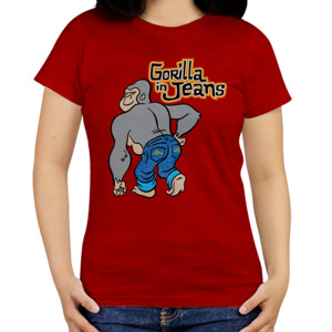 Kaos Gorilla in Jeans Tee 05