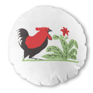 Bantal Bulat Bantal Ayam Jago