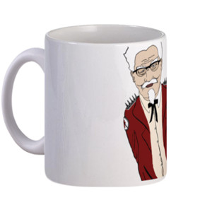 Mug Mug colonel Sanders punk