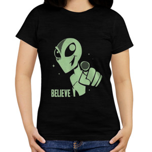 Kaos Alien Believe Space