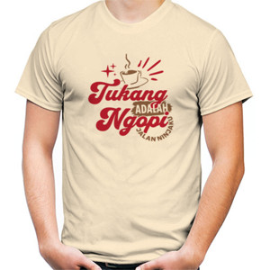 Kaos Tukang Ngopi Adalah Jalan Ninjaku