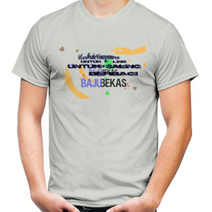 Kaos saling berbagi Baju bekas