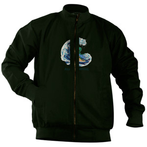 Jaket Bomber Alien Surfing