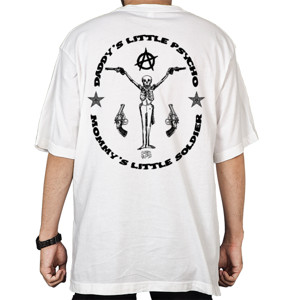 Kaos Oversize Daddy's Little Psycho and the Mommy's Lil Soldier