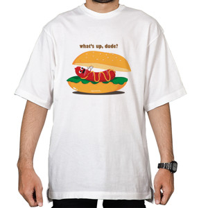Kaos Oversize Hello hotdog