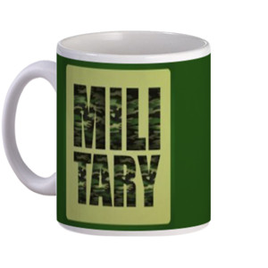 Mug Mug Hijau Military