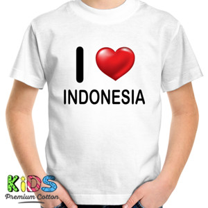 Kaos I LOVE INDONESIA