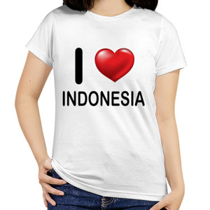 Kaos I LOVE INDONESIA
