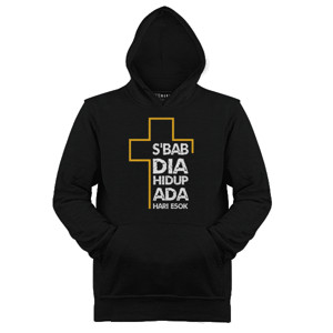 Jaket Hoodie rohani kristen untuk pria