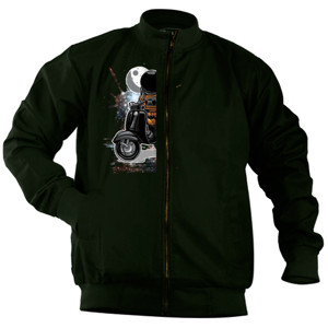 Jaket Bomber KAOS 3D ASTRONOT