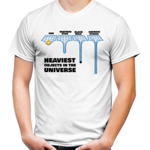 Kaos Android Studio, Heaviest Objects In The Universe