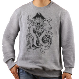 Jaket Sweater Kraken Pirates