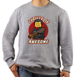 Jaket Sweater LUCILLE IS AWESOME