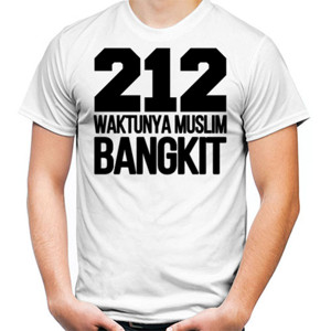 Kaos 212 waktunya muslim bangkit