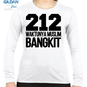 Kaos 212 waktunya muslim bangkit