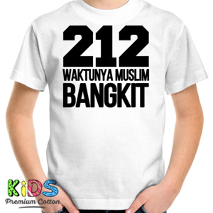 Kaos 212 waktunya muslim bangkit
