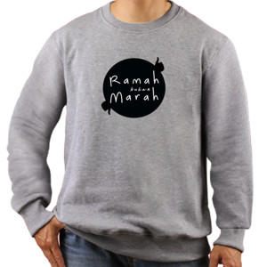 Jaket Sweater Ramah Bukan Marah