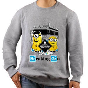 Jaket Sweater BREAKING GRU