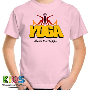 Kaos Yoga Make Me Happy