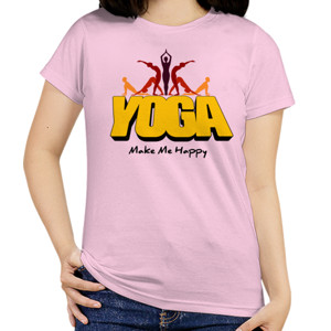 Kaos Yoga Make Me Happy