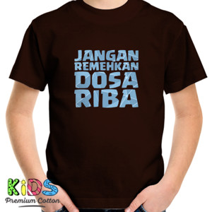 Kaos Jangan Remehkan Dosa Riba 3