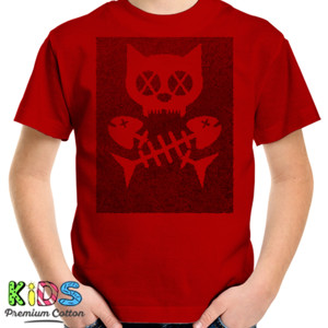 Kaos CAT AND FISH SKULLS