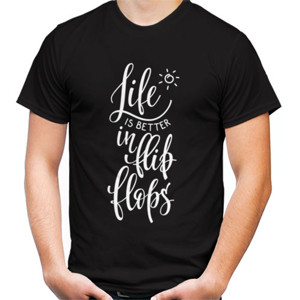 Kaos Kaos Life Better in Flip Flops