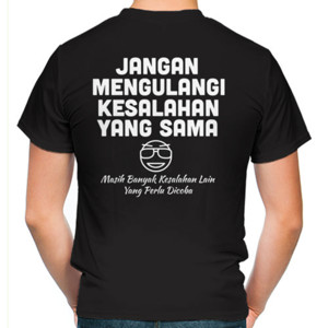 Kaos Kaos Humor Lucu: Kesalahan