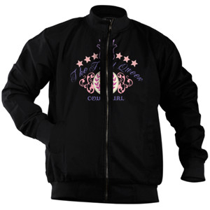Jaket Bomber Queen Girl