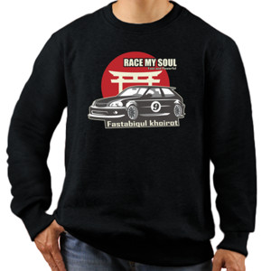 Jaket Sweater kaos race my soul